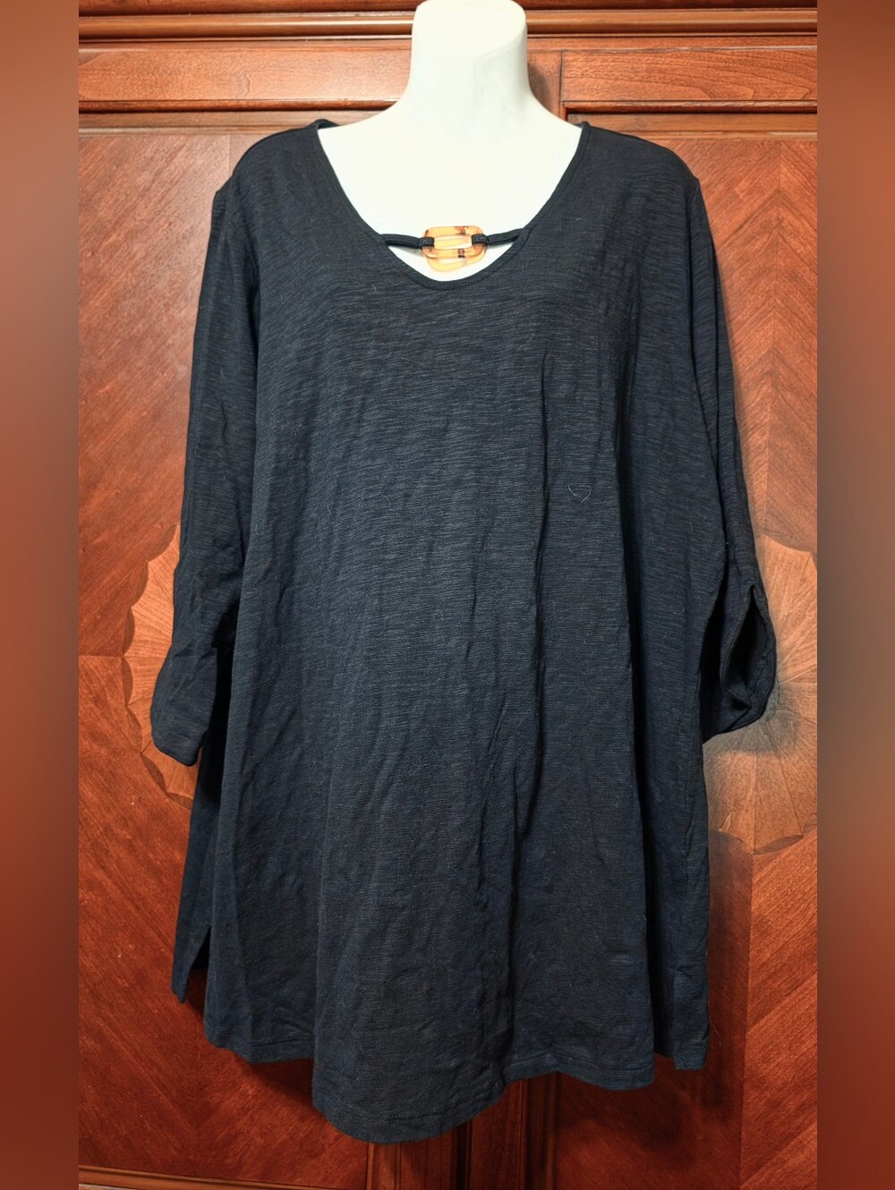 D&CO 3/4 Sleeve Top